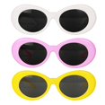 thumbnail image 1 of Gafas de sol Zulema 3PCS Clout Goggles Lentes ovaladas Retro Bold mod, 1 of 8