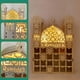 thumbnail image 5 of Calendario de Adviento Eid Ramadán Mubarak, Calendario de Adviento de Ramadán de Madera Calendario de Contdown de Ramadán Calendario de Adviento de Ramadán Resistente y Resistente, 5 of 8