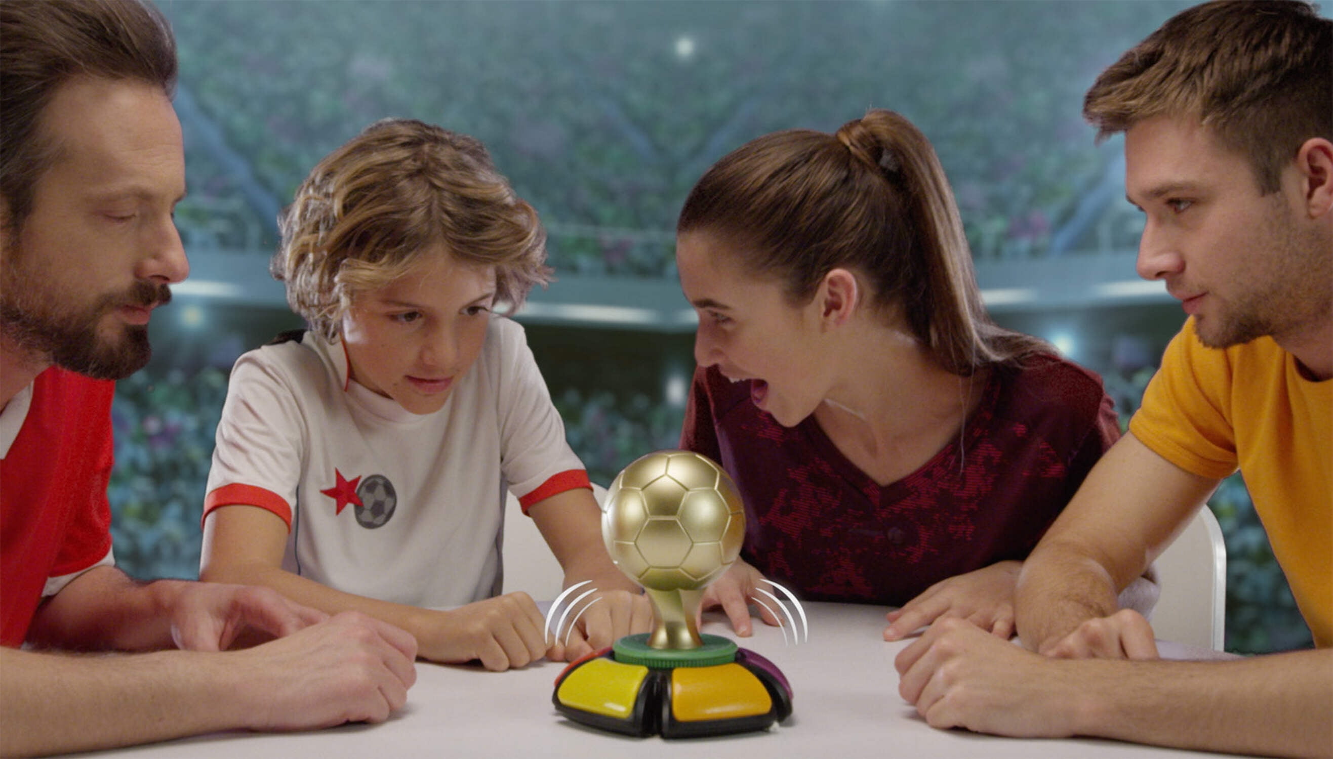 Fanzone Soccer Trivia Game - Who is The Real Fan? Soccer Ball Games | for Passionate Soccer Fans | Soccer Toys with Virtual Game Master, 2-5 Players | Soccer Lovers