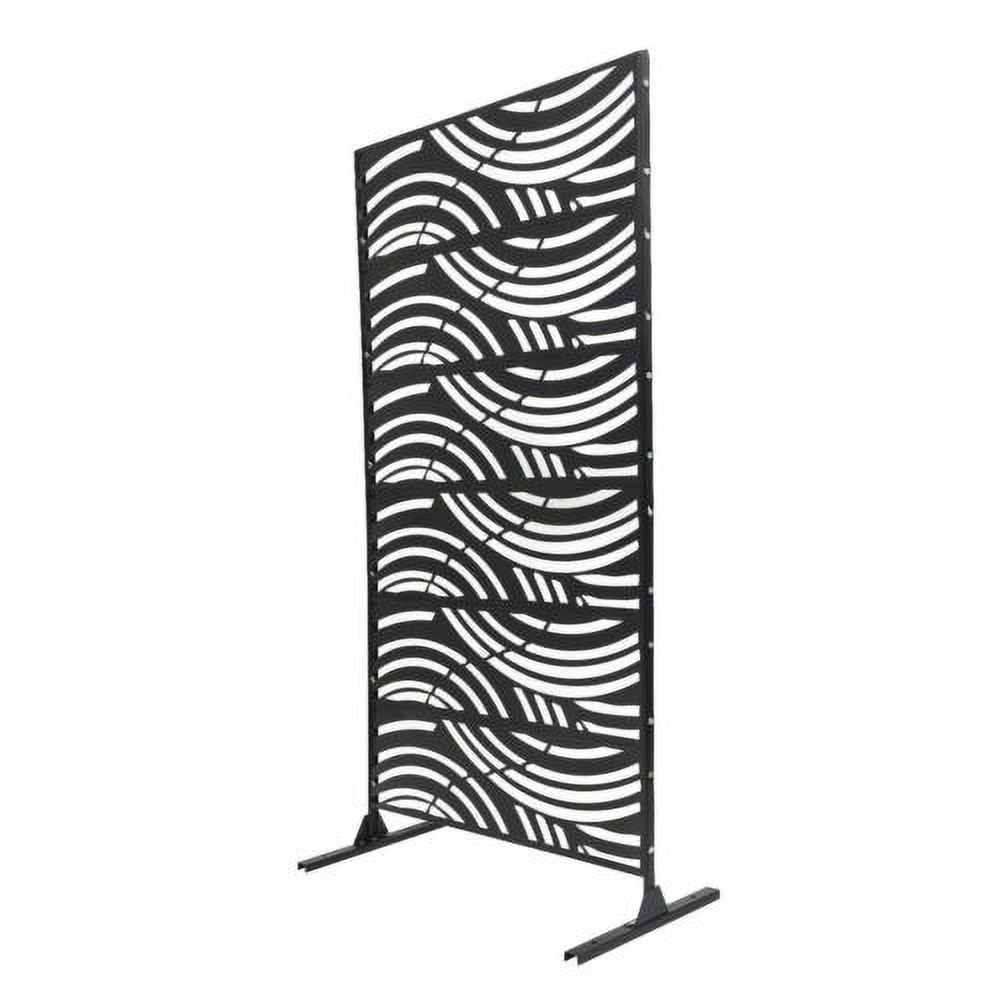 Outdoor Screen Partition Patio Privacy Divider Room Decorative Hollow-Out Design