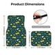 thumbnail image 5 of Fotbe Camping Juego de 4 Tapetes para Auto con Estampado – Alfombrillas de Goma Reforzada, Diseño Antideslizante, Protección para Todo el Año – Vehículos, Autos, Camionetas y SUVs, 5 of 7