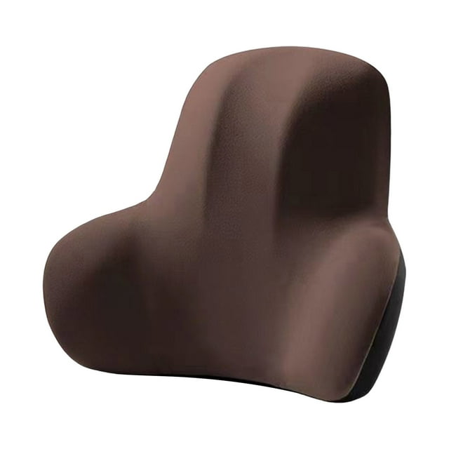 Ergonomic Memory Foam Lumbar Support Cushion for Chair Back and Sitting Comfort in Home Car Travel