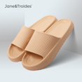 thumbnail image 2 of JaneTroides, Zapatillas de plataforma para mujer, Sandalias de suela blanda de Eva para playa de verano, Zapatillas antideslizantes para baño interior de ocio, Chaussons Tan Jianjun unisex, 2 of 2