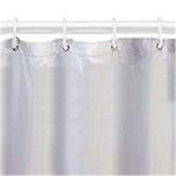 SDMCP01C3L 70 x 72 in. Heavy Duty Shower Curtain, Clear