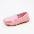thumbnail image 6 of BLTIBY Toddler Baby Boys Girls Flat Shoes Non Skid Candy-Colored Slipper Sneaker Moccasins Infant Cute Comfy Solid Shoe Pink 3.5-4Years, 6 of 9