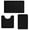Black, variant on 3 Absorbent Memory Foam Bath Mat Bathroom Rugs, Ultra Absorbent Non-Slip Memory Foam Bath Rugs, Washable Bedroom mats,Soft Velvet Bath Mats,Easier to Dry for Bathroom Floor Rugs- Grey