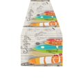 thumbnail image 2 of Camino de Mesa ABPHQTO Vintage Surf Tablas de Surf 40x180 cm Algodón Lino, 2 of 2