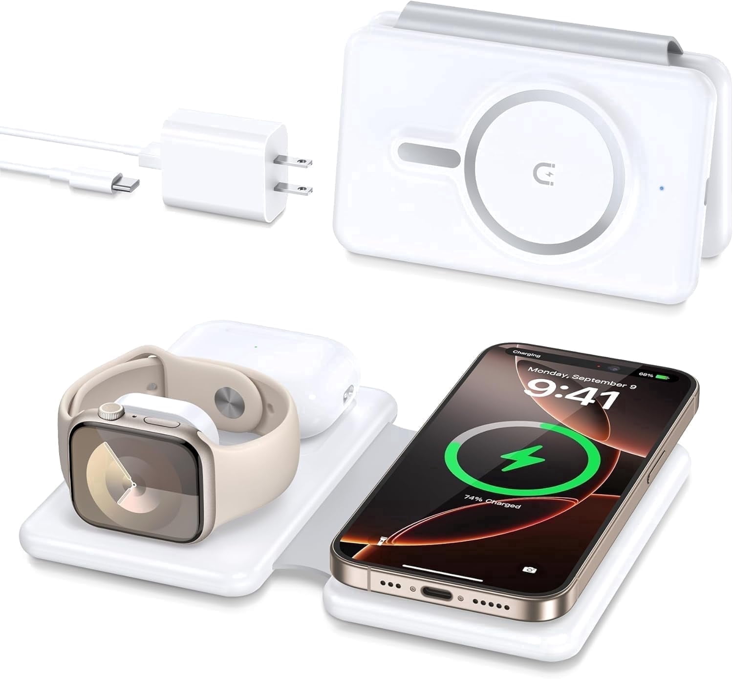 Apple MagSafe Charger (2m) Fast Charging Wireless Charger for Apple MagSafe Charger (2m) Fast Charging Wireless Charger for