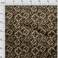 thumbnail image 3 of oneOone Cotton Poplin Brown Fabric Abstract Sewing Material Print Fabric By The Yard 42 Inch Wide, 3 of 4