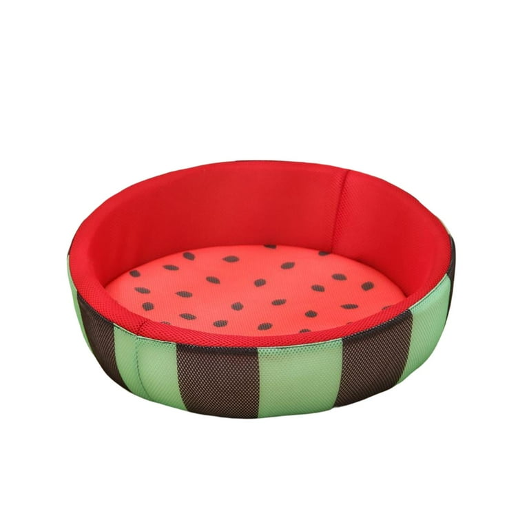 Watermelon dog clearance bed