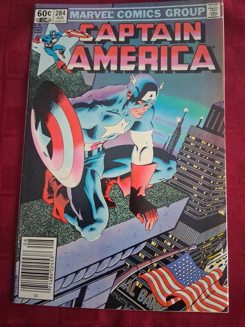 Cover of Captain America #284