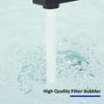 thumbnail image 4 of Recessed Wall Mounted Brass Basin Faucet with Ceramic Cartridge Included-LIVINGbasics®, 4 of 6
