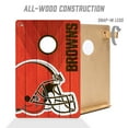 thumbnail image 4 of YouTheFan NFL Cleveland Browns 2' x 3' Cornhole Game, 4 of 6