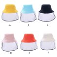 thumbnail image 2 of Kids Face Protection Hat Children Detachable Transparent Face Protection Shield Screen Fisherman Cap, 2 of 7