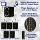 Acoustic Audio AA5210 Home Cinéma 5.1 Système de Haut-Parleurs avec Bluetooth LEDs FM Tuner et Entrée Optique – image 4 sur 5
