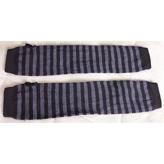 Bonita funda de muñeca de punto abierta con medio dedo para otoño e invierno, funda de muñeca de moda