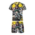 thumbnail image 6 of My Hero Academia Boys Rash Guard Set 2 Piece Swimsuits Short Sleeve Bathing Suits with Trunks, 6 of 7