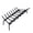 71.76cm, variant on Large Capacity Firewood Storage Stand For Backyard Pit Nonslip Base Fireplaces Grate with 6 Support Legs