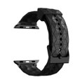 thumbnail image 1 of ALMNVO Football Pattern Printed Siliocne Band For Apple Watch Bands 49mm 45mm 41mm 44mm 40mm 38mm 42mm Women Men, Adjustable Quick Release Sport Wristbands for iWatch Series Ultra 8 7 SE 6 5 4 3 2 1, 1 of 8