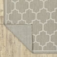 thumbnail image 6 of Avalon Home 5' x 7' Gray and Taupe Trellis Outdoor Rug, 6 of 10