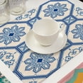 thumbnail image 3 of Manteles individuales resistentes al calor para cuencos, platos y tenedores: elegante juego de manteles individuales antideslizantes de colores para proteger la mesa, 3 of 3