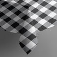 thumbnail image 3 of Black White and Gray Checkerboard Pattern Rectangle Tablecloth 60"x84",Waterproof Polyester Rectangle Table Cloth, Wipeable Spillproof Polyester Tablecloth for Dining, Camping, Indoor and Outdoor, 3 of 5