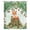 Green, variant on Cute Squirrel Forest Sheer Curtains 45 Inches Long, Green Trees Cone Leaves Mushroom Light Filering Curtains, Breathable Simi Curtain Privacy Drapes for Kitchen Bathroom Small Window Treatment