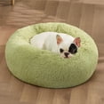 thumbnail image 4 of Cama para perros Bedsure Calming Donut, lavable para perros pequeños, color verde, 4 of 7