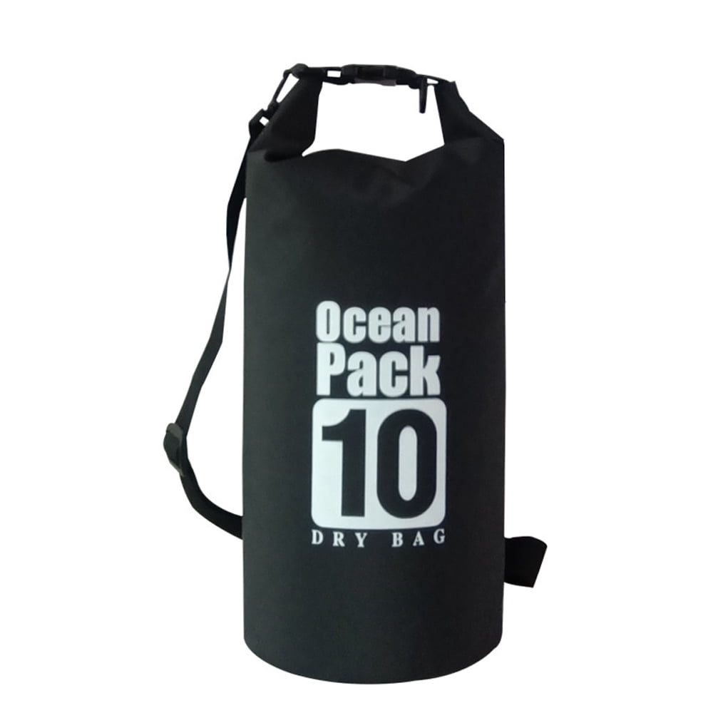 Sac étanche PVC 10L – Fermeture Rouleau, Sangle Réglable – Flottant – Pour Kayak, Pêche, Camping, Plage, Sports Nautiques