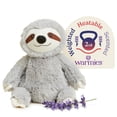 thumbnail image 1 of Animal de peluche Warmies Gray Sloth, apto para microondas y pesado, 1 of 6