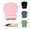 Pink, variant on Ergonomic Mouse Pad with Wrist Support, Mousepad with Memory Foam Wrist Rest and Non-Slip Base for Computer, Cafe, Home & Office, 9.64 x 8.26, Pink