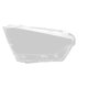 thumbnail image 1 of Car Right Headlight Shell Lamp Shade Transparent Lens Cover Headlight Cover for D-MAX 2021-2023, 1 of 5