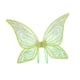 thumbnail image 2 of Ala de mariposa para niñas princesas creativas alas de ángel para escenario de fiesta de baile Verde, 2 of 9