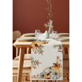 thumbnail image 5 of Saint Patricks Day Dwarf linen table runners, Gold Coin Green Clovers Tree Tables Dresser Scaves Non-Slip Burlap Runner for Kitchen Indoor Outdoor Party Holiday Gathering Light 13*71 in, 5 of 6