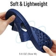 thumbnail image 6 of Litfun Shower Shoes for Women Men, Quick Drying Non Slip Bath Slippers, Shower Sandals with Drain Holes, Navy Blue, 6 of 9