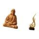 thumbnail image 5 of Figura del Corazón de Jesús, estatua moderna coleccionable, escultura abstracta de llama para pasillo, dormitorio, oficina, escritorio, armari, 5 of 8