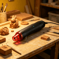 thumbnail image 7 of CURYMAY 2026 New Heat Gun High Temp Mini Hot Air Gun with One Nozzle for Crafts Diy,Epoxy Resin,Shrink Wrap,Electronics,Embossing, 7 of 7