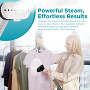 STEAM AND GO The Rival Clothes Steamer, Foldable Standing Garment Steamer for Clothes, Black