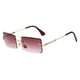 thumbnail image 3 of 2x Gafas de terre para mujer Gafas de terre 400 Gafas modernas para verano, playa, festival Yuyangstore Gafas de sol rectangulares para mujer, 3 of 8