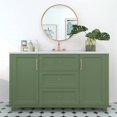 thumbnail image 5 of 0.53*9.5m Papel tapiz verde autoadhesivo Muebles vintage Vinilo Cocina Rollo de papel lavable Papel tapiz de vinilo autoadhesivo Mural Sala de estar Baño B, 5 of 5