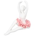 2024 Ballet Dancer Statue Pink Ballerina Figure Ceramic Figure Decor