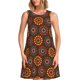 thumbnail image 1 of Balery 60s and 70s Aesthetic1 Vestidos de verano para mujer con estampado: vestido holgado sin mangas, vestido playero informal y cómodo para días calurosos., 1 of 7