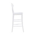 thumbnail image 5 of Linon Ezra 24" Indoor Wood Counter Stool, Set of 2, White, 5 of 11