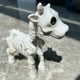 thumbnail image 5 of Decoración de esqueleto de vaca ANGGREK Halloween Resina para exteriores, 5 of 8