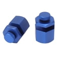 thumbnail image 2 of 2PCS Stair Guages Knobs Aluminium Alloy Stair Stringer Layout Tool for Framing Square Carpentry Rafter Blue, 2 of 12
