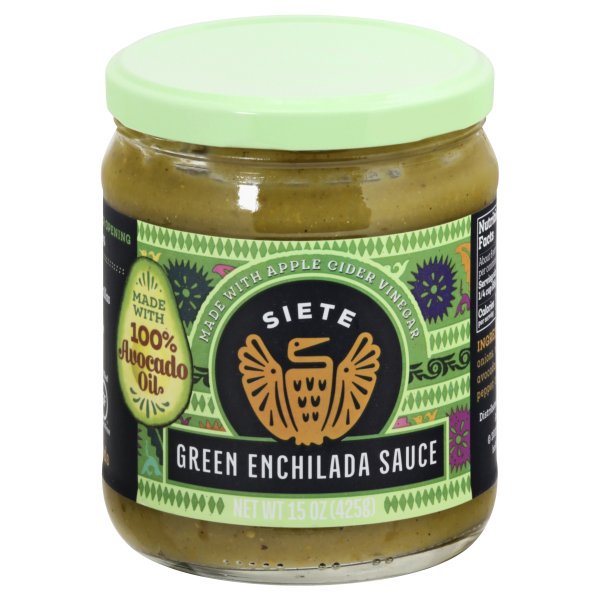 Siete Family Foods Green Enchilada Sauce,15oz