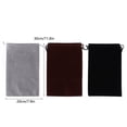 thumbnail image 3 of LNGOOR 3-Pack Flocking Cloth Drawstring Pouches with Dust-Proof Storage Bags for Protecting Jewelry  Gifts  Candies  and Phones from Dust and Scratches, 3 of 9