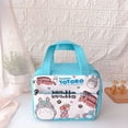 thumbnail image 3 of Sac à Lunch Isolé Kawaii Kitty pour Femmes, Boîte à Lunch Réutilisable Grande Capacité, Sac à Lunch Étanche avec Poche avant, Sac Isotherme pour Enfants, 3 of 4