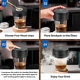 thumbnail image 5 of Electric Whiskey Smoker'S Kit, Rechargeable Cocktail Smoker'S Kit Built in Lighter, Butane-Free Gif, 5 of 5