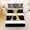 Black White A, variant on Erosebridal Cartoon Initial L Twin Sheet Sets for Girl, Stripes Lines Bedding, 3pcs